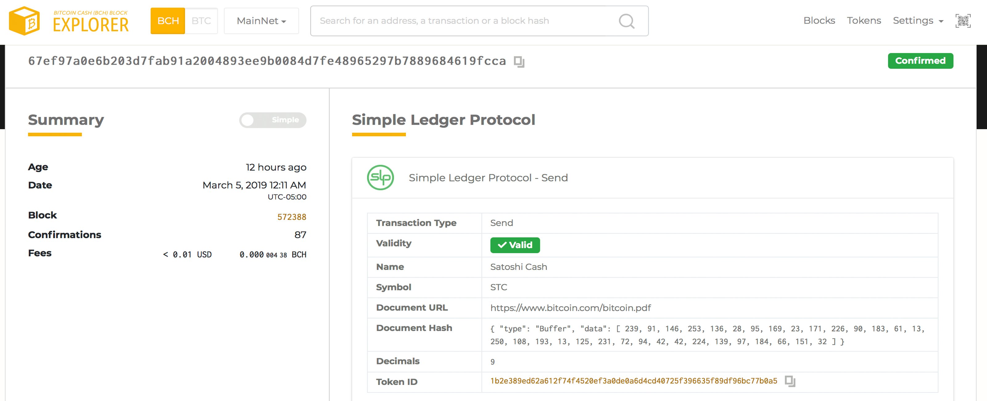 How to Create Your Own SLP Token Using the Bitcoin Cash Blockchain 