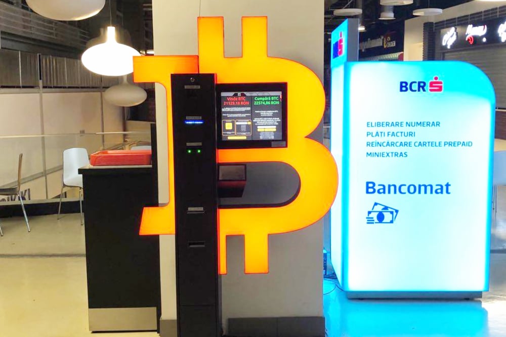 „Global Bitcoin“ bankomatų skaičius lapkričio mėnesį išaugo daugiau nei 1,000 XNUMX