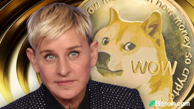 Popular Talk Show Host Ellen Degeneres Asks About Cryptocurrency — Mark Cuban Urges Her to Accept Dogecoin