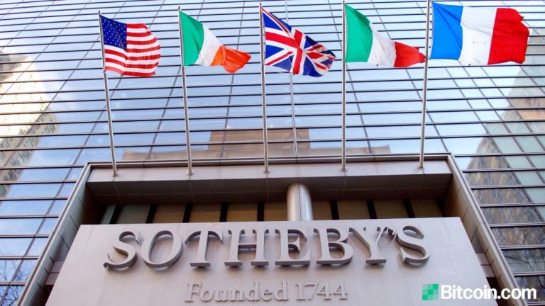World’s Largest Auction House Sotheby's to Accept Cryptocurrencies via Coinbase for Physical Art