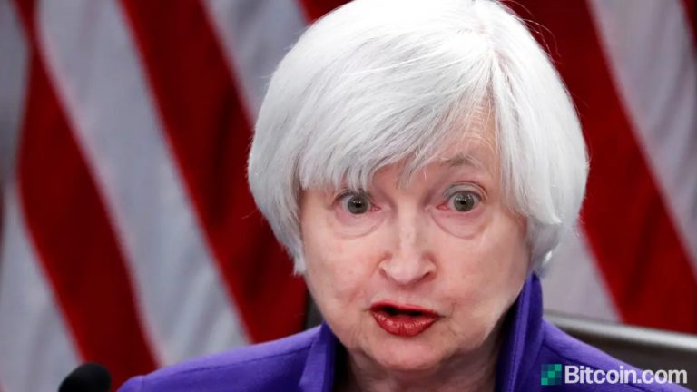 Treasury Secretary Yellen Says US Does Not Have Framework up to the Task of Regulating Cryptocurrencies