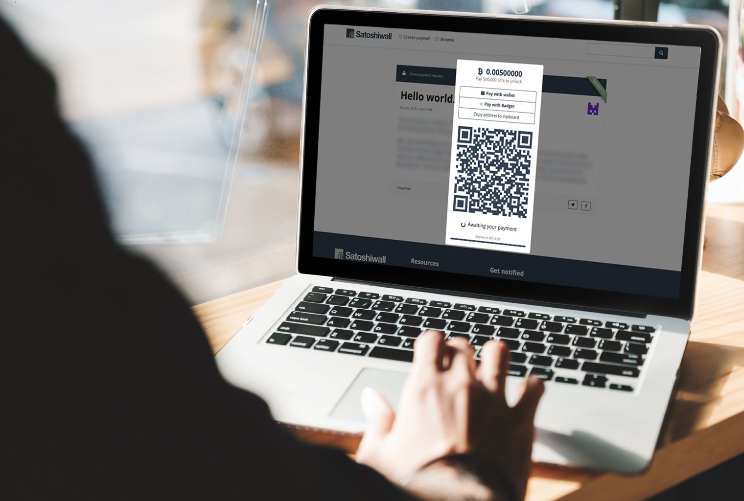 El desarrollador lanza el servicio Paywall impulsado por BCH