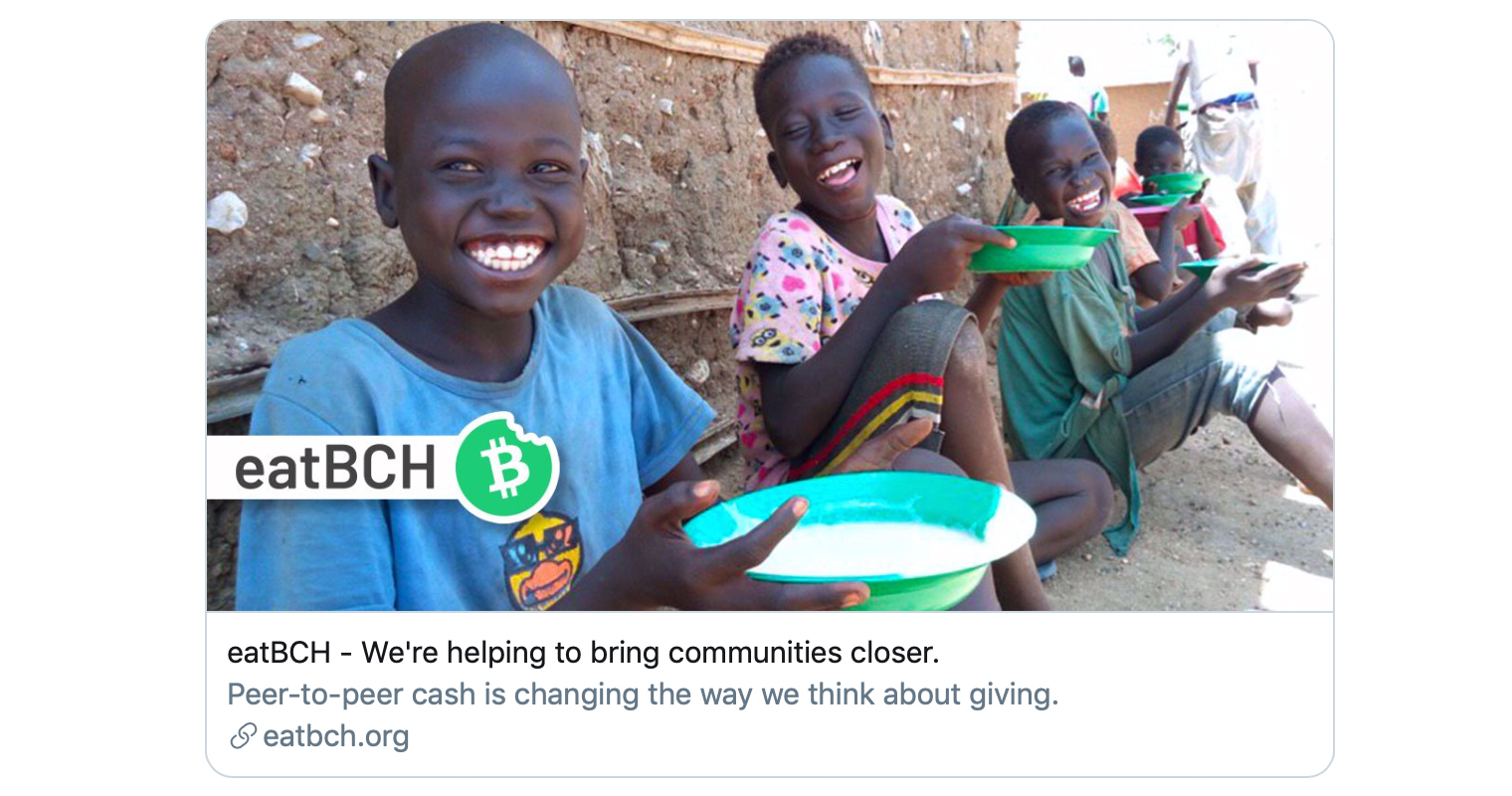 Bitcoin Cash Community Funds Eatbch Trip to Ghana