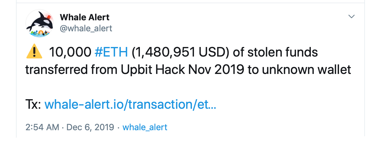 Alors que les marchés se déplacent latéralement, les observations de baleines cryptées augmentent "width =" 1300 "height =" 500 "srcset =" https://news.bitcoin.com/wp-content/uploads/2019/12/whaleether.jpg 1300w, https: //news.bitcoin.com/wp-content/uploads/2019/12/whaleether-300x115.jpg 300w, https://news.bitcoin.com/wp-content/uploads/2019/12/whaleether-1024x394.jpg 1024w, https://news.bitcoin.com/wp-content/uploads/2019/12/whaleether-768x295.jpg 768w, https://news.bitcoin.com/wp-content/uploads/2019/12/whaleether -696x268.jpg 696w, https://news.bitcoin.com/wp-content/uploads/2019/12/whaleether-1068x411.jpg 1068w, https://news.bitcoin.com/wp-content/uploads/2019 /12/whaleether-1092x420.jpg 1092w "tailles =" (largeur max: 1300px) 100vw, 1300px