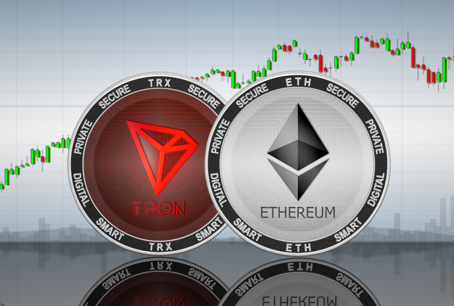 Ethereum vs Tron: Comparison of data from both networks after the viral tweet