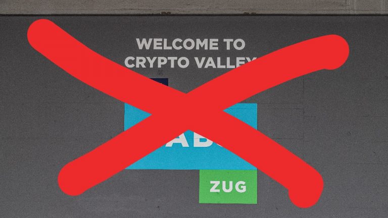 Switzerland's Famed "Crypto Valley" Seeks $103 Million Government Bailout