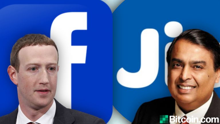  reliance india facebook cryptocurrency deal jio stake 