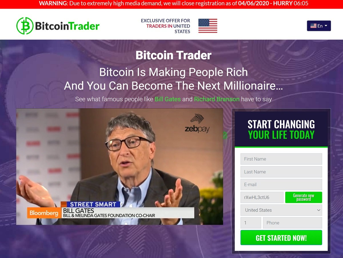 scam bitcoin trader