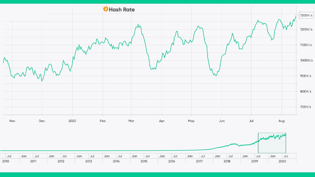bch hashrate compared to btc