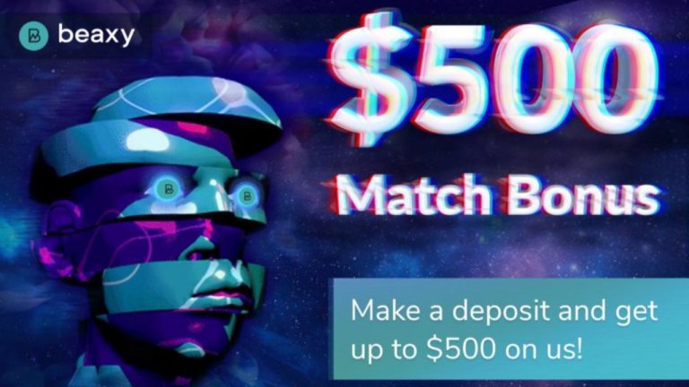  deposit program 500 beaxy bonus worth fiat 