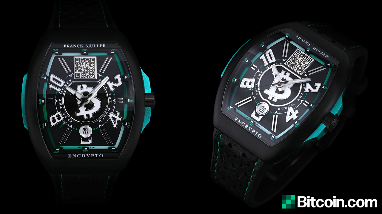 Bitcoin.com Reveals Limited Edition Bitcoin Cash Wristwatch Made by Luxury Watchmaker Franck Muller