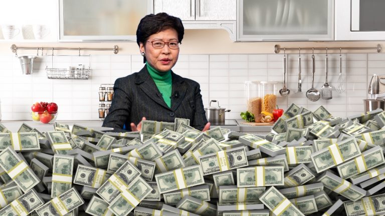 Unbanked Hong Kong Chief Carrie Lam: I Have Piles of Cash at Home