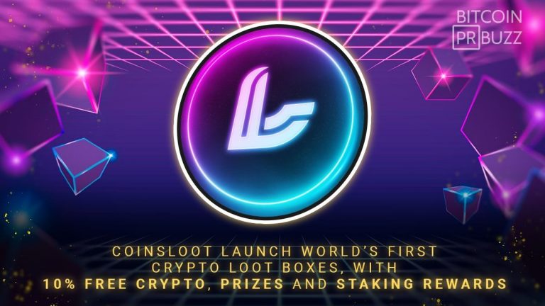 CoinsLoot Launch Worlds First Crypto Loot Boxes, With 10% Free Crypto, Prizes and Staking Rewards