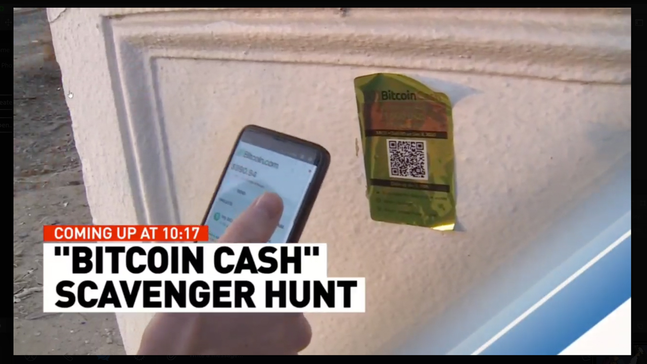 Fox News Report Highlights Bitcoin Cash Proponent’s Modern Day Scavenger Hunt