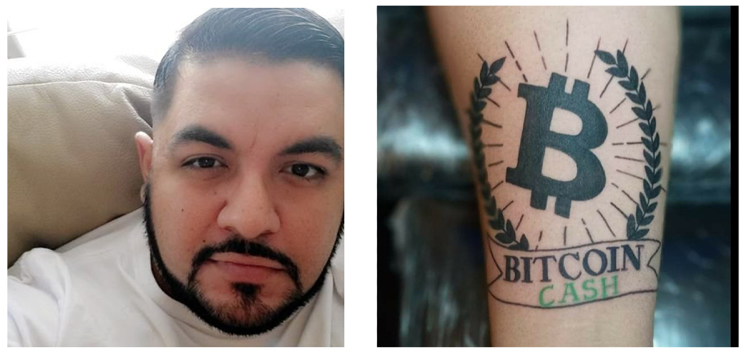 Bitcoin Cash Proponent Tattoos Forearm to Spread Digital Cash Awareness 