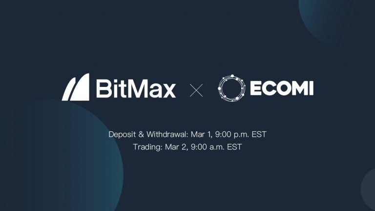 ECOMI to List OMI Tokens With BitMax