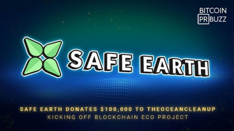 SafeEarth Donates 0,000 to TheOceanCleanUp Kicking Off Blockchain Eco Project