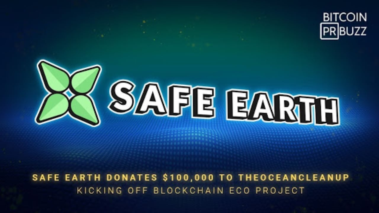 SafeEarth dona $ 100,000 a TheOceanCleanUp dando inicio al proyecto ecológico Blockchain