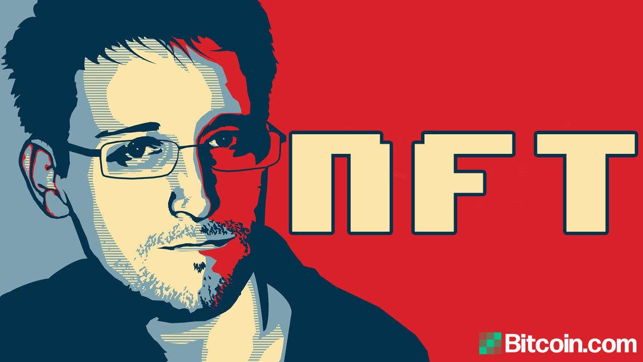 Edward Snowden planea subastar una NFT, las ganancias se destinarán a la Freedom of the Press Foundation