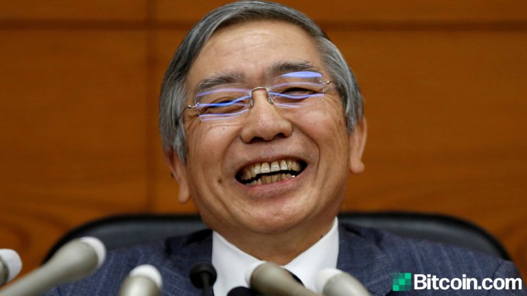 BOJ’s Kuroda Criticizes Bitcoin — Central Bank Governor Says Trading Is ‘Barl...