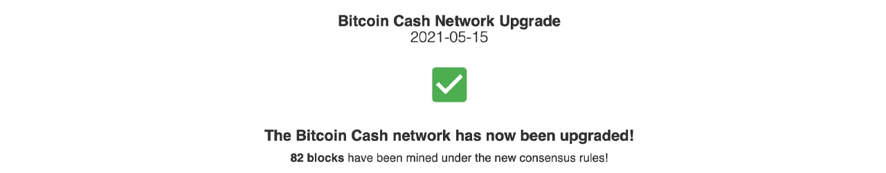 Bitcoin Cash Upgrades Successfully: Network Features Work as Intended