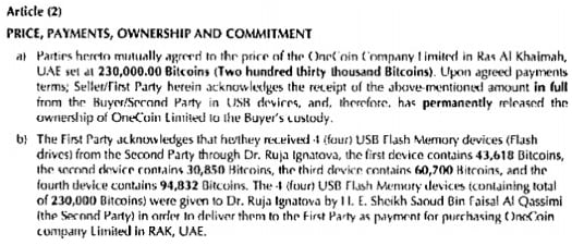 Process Claims Onecoin’s ‘Cryptoqueen’ Ruja Ignatova Holds 230,000 Bitcoin